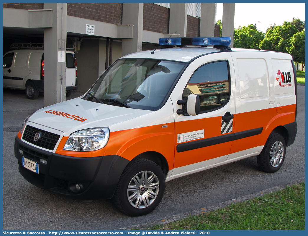 -
118 Romagna Soccorso
Ambito Territoriale di Rimini
Fiat Doblò I serie restyling
Parole chiave: 118;Romagna;Soccorso;Rimini;Automedica;Fiat;Doblò