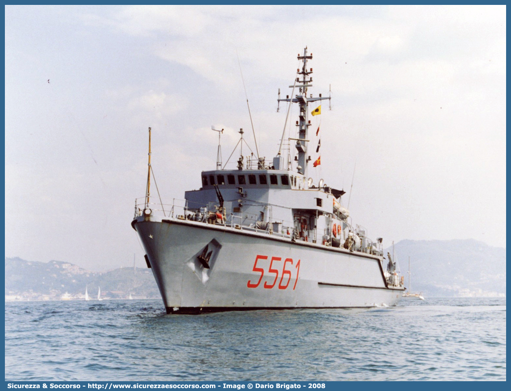 5561 "Rimini"
Marina Militare Italiana
Flotta Navale
Cacciamine
Classe Gaeta
Parole chiave: MM;M.M.;Marina;Militare;Italiana;Flotta;Navale;Cacciamine;Gaeta