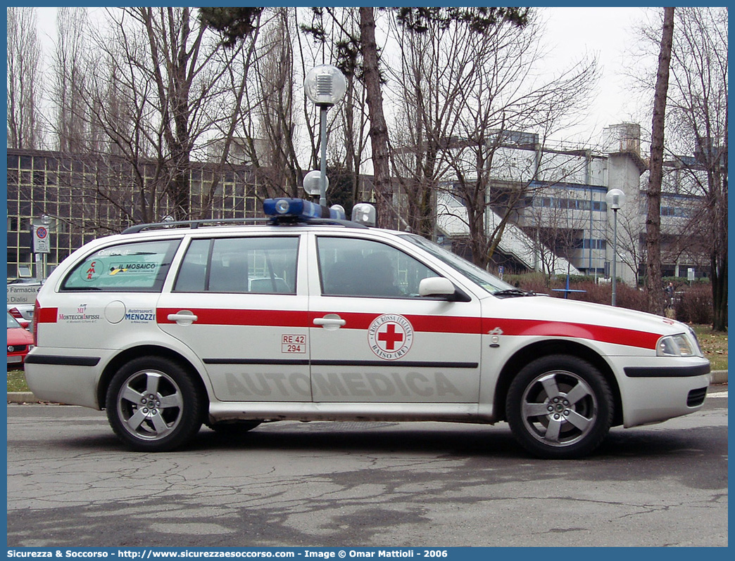 CRI A742A
Croce Rossa Italiana
Baiso
Skoda Octavia Wagon I serie
Allestitore Aricar S.p.A.
Parole chiave: CRI;C.R.I.;Croce Rossa Italiana;Automedica;Auto Medica;Automedicalizzata;Auto Medicalizzata;Skoda;Octavia;Wagon;Baiso;A742A;Aricar