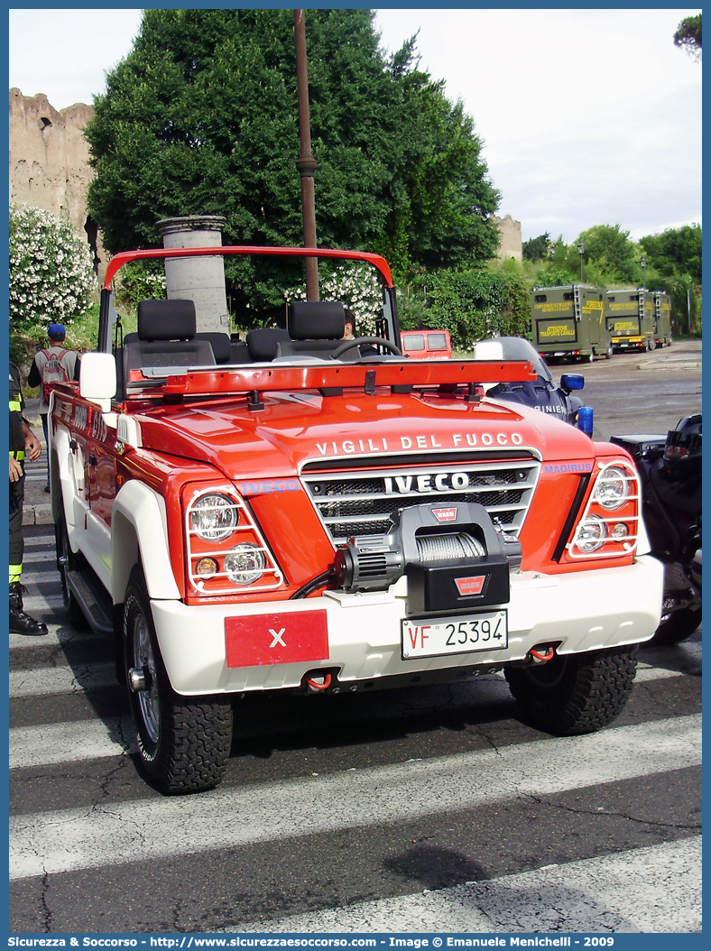 VF 25394
Corpo Nazionale Vigili del Fuoco
Iveco Massif
Parole chiave: VVF;V.V.F.;Corpo;Nazionale;Vigili;del;Fuoco;Iveco;Massif