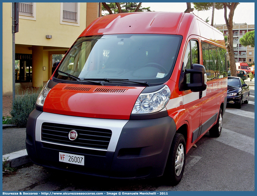 VF 26007
Corpo Nazionale Vigili del Fuoco
Fiat Ducato III serie
Parole chiave: VVF;V.V.F.;Corpo;Nazionale;Vigili;del;Fuoco;Fiat;Ducato;X250