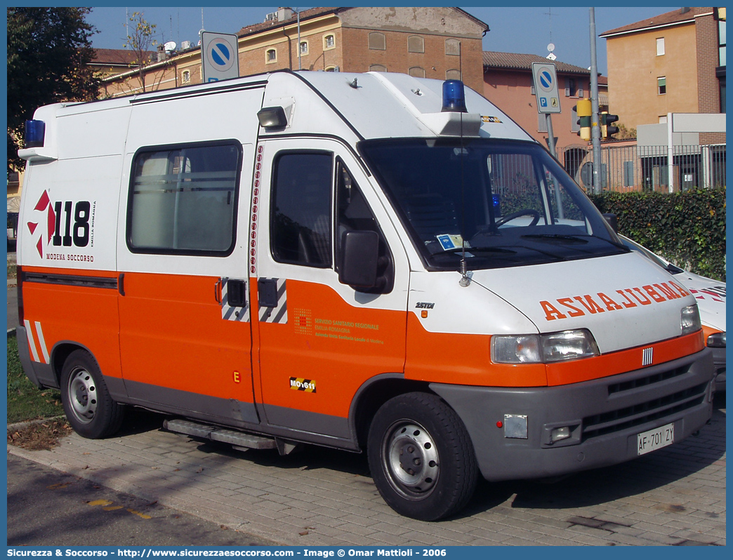 MO 1611
118 Modena Soccorso
Fiat Ducato II serie
Parole chiave: 118;Modena;Soccorso;Ambulanza;Fiat;Ducato