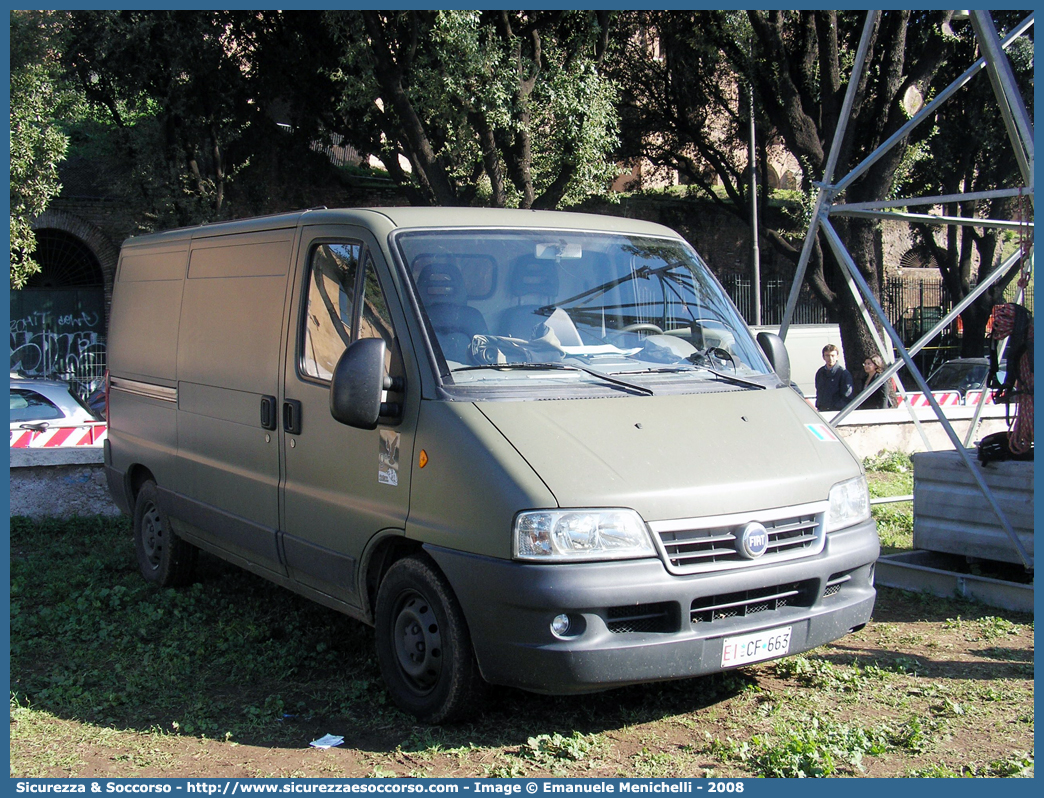 EI CF663
Esercito Italiano
Fiat Ducato II serie restyling
Parole chiave: EI;E.I.;Esercito;Italiano;Mezzi;da;Cantiere;Trasporto;Materiali;Supporto;Logistico;Fiat;Ducato;CF663