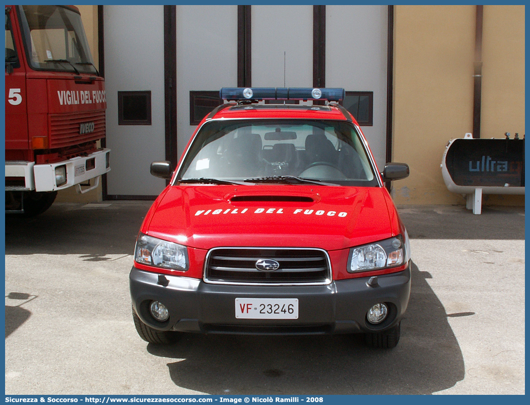 VF 23246
Corpo Nazionale Vigili del Fuoco
Subaru Forester III serie
Parole chiave: VVF;V.V.F.;Corpo;Nazionale;Vigili;del;Fuoco;Subaru;Forester