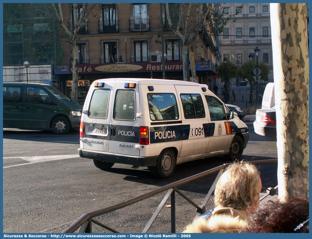 -
Reino de España
Cuerpo Nacional de Policía
Peugeot Expert I generation
Parole chiave: Regno di Spagna;Spagna;Espana;España;Reino de España;Cuerpo;Nacional;Policía;Peugeot;Expert