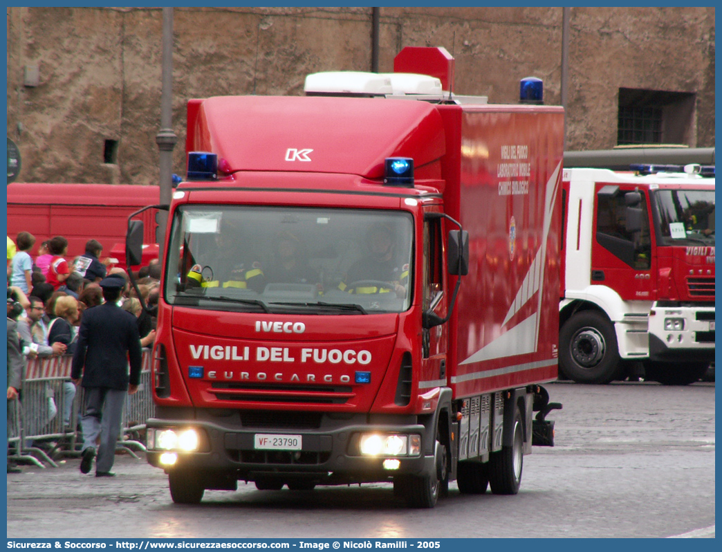 VF 23790
Corpo Nazionale Vigili del Fuoco
Nucleo N.B.C.R.
Iveco EuroCargo 75E15 II serie
Parole chiave: Corpo;Nazionale;Vigili del Fuoco;Vigili;Fuoco;Iveco;EuroCargo;75E15;NBCR;N.B.C.R.;Nucleare;Batteriologico;Chimico;Radiologico;Radiometrico;Radiometria;Radioattività;Radioattivita