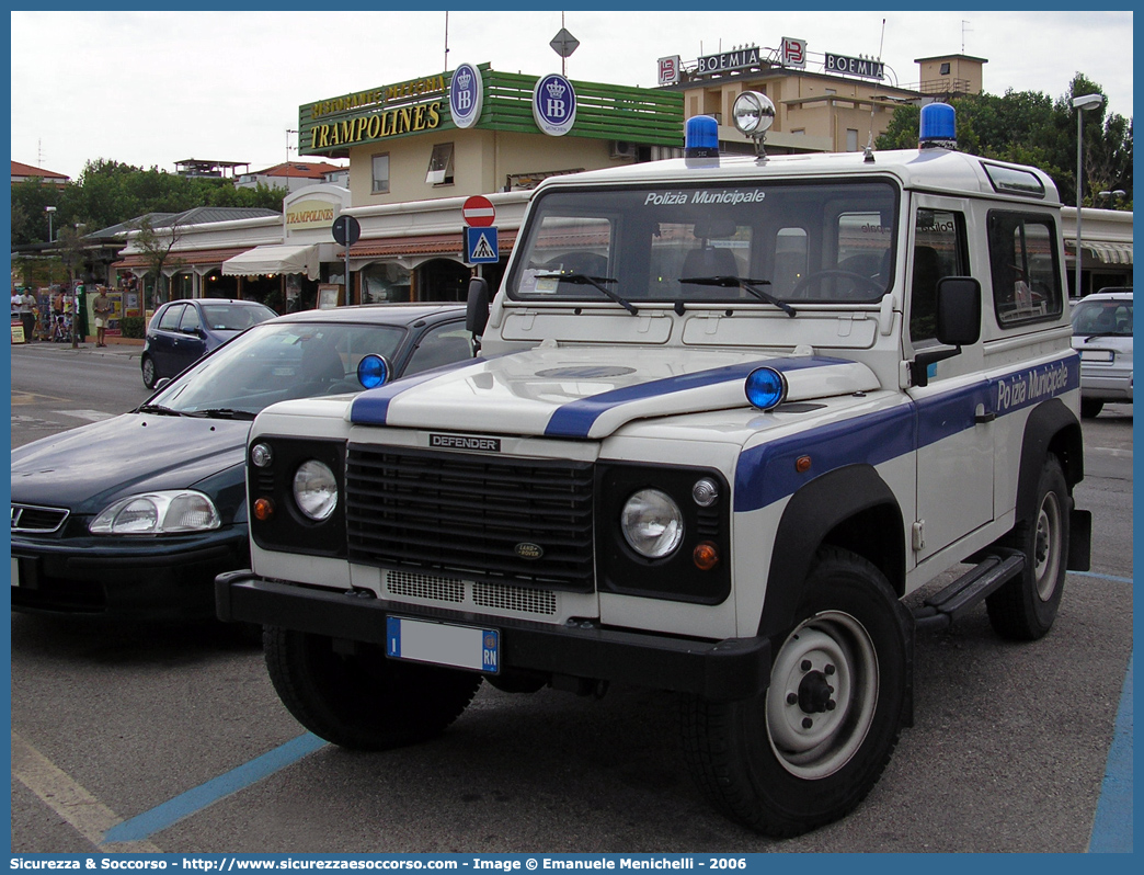 -
Polizia Municipale
Comune di Riccione
Land Rover Defender 90
Parole chiave: Polizia;Municipale;Locale;Riccione;Land Rover;Defender;90