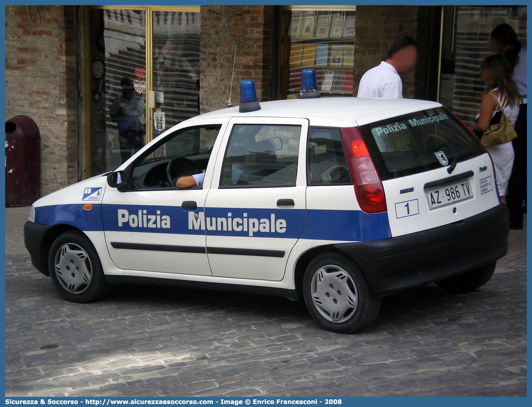 -
Polizia Municipale
Comune di Urbino
Fiat Punto I serie
Parole chiave: Polizia;Locale;Municipale;Urbino;Fiat;Punto