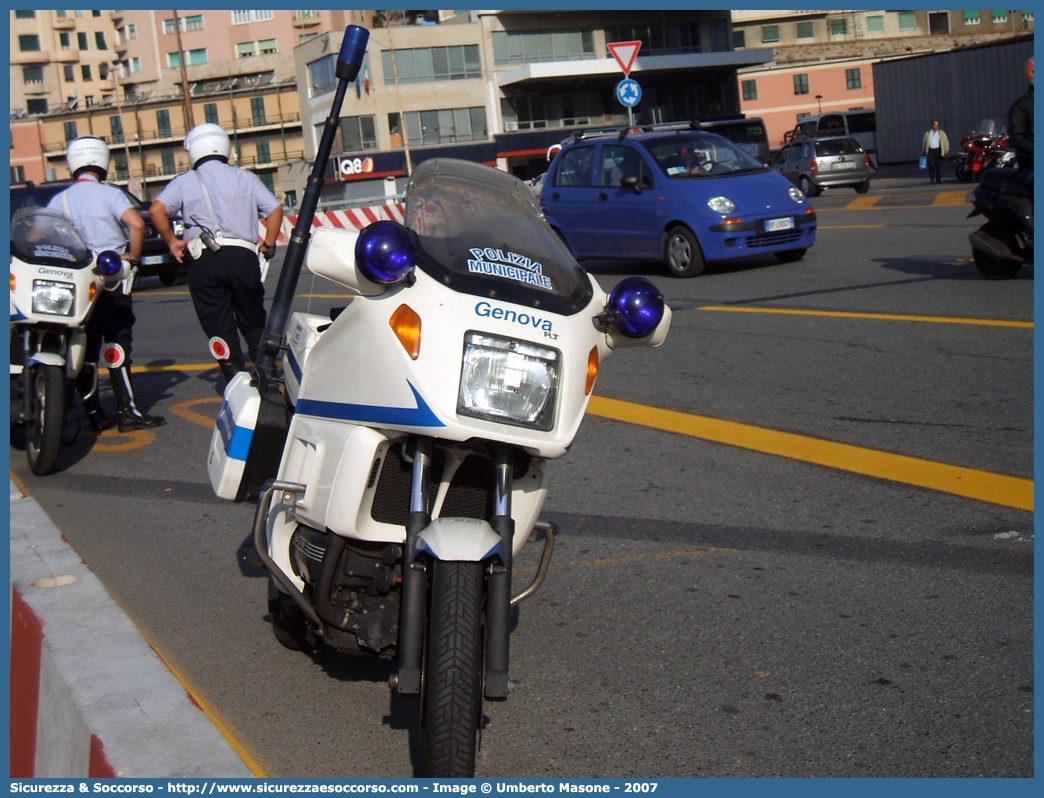 -
Polizia Municipale
Comune di Genova
BMW K100RT
Parole chiave: PL;P.L.;PM;P.M.;Polizia;Municipale;Locale;Genova;Bmw;RT