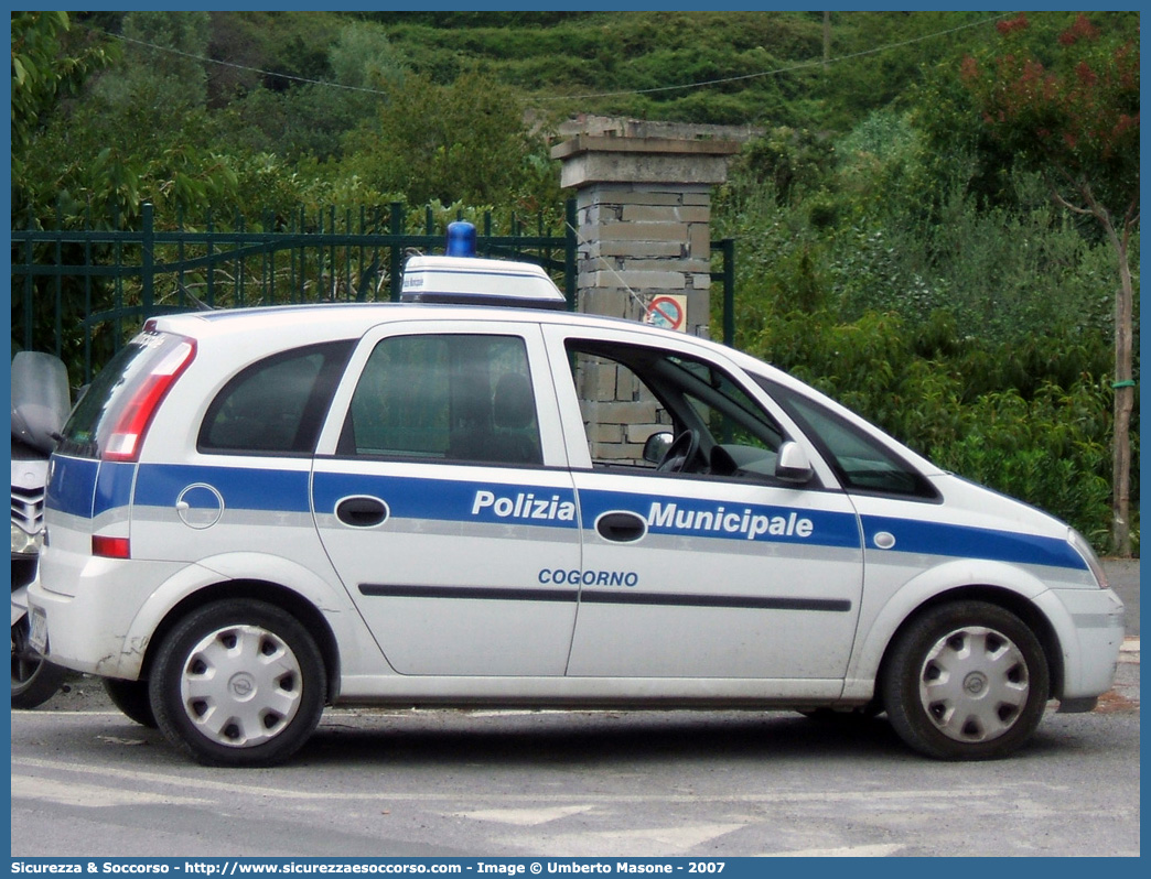 -
Polizia Municipale
Comune di Cogorno
Opel Meriva I serie
Parole chiave: Polizia;Locale;Municipale;Cogorno;Opel;Meriva