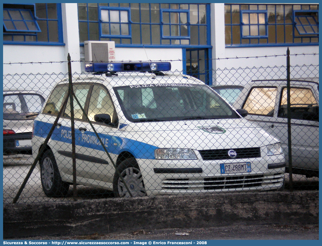 -
Polizia Provinciale
Provincia di Pesaro - Urbino
Fiat Stilo Multiwagon
Parole chiave: Polizia;Locale;Provinciale;Pesaro;Urbino;Fiat;Stilo;Multiwagon