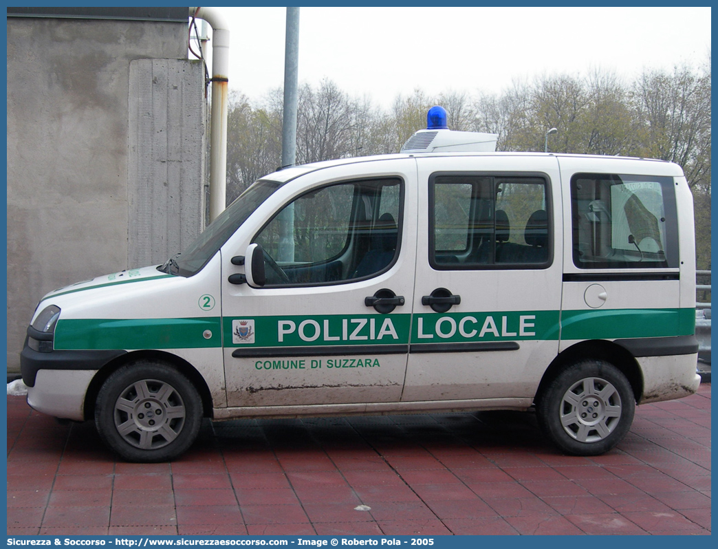 -
Polizia Locale
Comune di Suzzara
Fiat Doblò I serie
Parole chiave: PL;P.L.;PM;P.M.;Polizia;Locale;Municipale;Suzzara;Fiat;Doblò