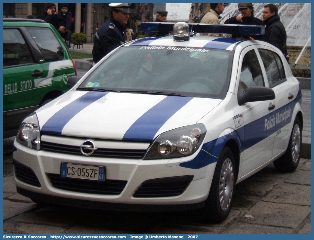 -
Polizia Municipale
Comune di Genova
Opel Astra III serie
Parole chiave: Polizia;Locale;Municipale;Genova;Opel;Astra