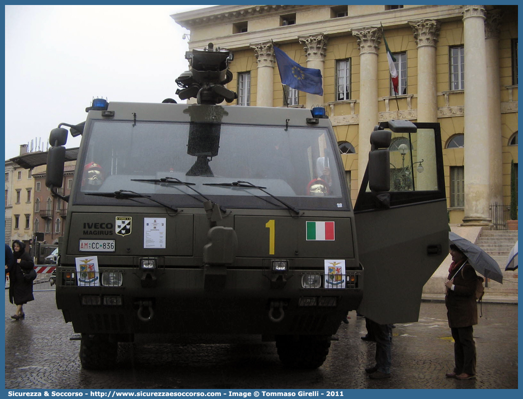 AM CC836
Aeronautica Militare Italiana
Servizio Antincendio
Iveco Magirus Dragon X6 TA
Parole chiave: AMI;A.M.I.;Aeronautica;Militare;Italiana;Servizio;Antincendio;Iveco;Magirus;Dragon;x6;TA