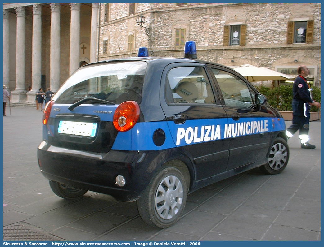 -
Polizia Municipale
Comune di Assisi
Chevrolet Matiz
Parole chiave: Polizia;Locale;Municipale;Assisi;Chevrolet;Matiz