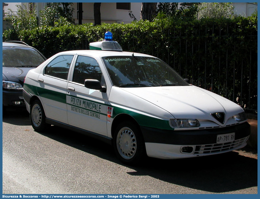 -
Polizia Municipale
Corpo Intercomunale Distretto Biellese Centrale
Alfa Romeo 146
Parole chiave: Polizia;Locale;Municipale;Biellese Centrale;Alfa Romeo;146