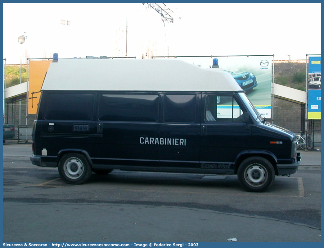 CC 562CG
Arma dei Carabinieri
Artificieri Antisabotaggio
Fiat Ducato I serie
Parole chiave: CC;C.C.;Arma;Carabinieri;Arma dei Carabinieri;Artificieri;Antisabotaggio;Fiat;Ducato;562CG