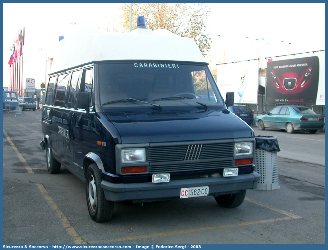 CC 562CG
Arma dei Carabinieri
Artificieri Antisabotaggio
Fiat Ducato I serie
Parole chiave: CC;C.C.;Arma;Carabinieri;Arma dei Carabinieri;Artificieri;Antisabotaggio;Fiat;Ducato;562CG