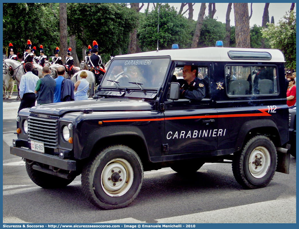 CC AE857
Arma dei Carabinieri
4° Reggimento Carabinieri a Cavallo
Land Rover Defender 90
Parole chiave: CC;C.C.;Arma;dei;Carabinieri;Reggimento;a;Cavallo;Land Rover;Defender;90