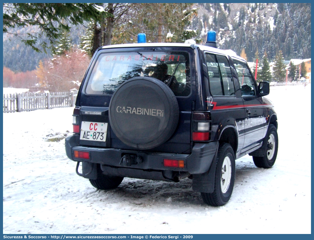 CC AE873
Arma dei Carabinieri
Mitsubishi Pajero V20 SWB
Parole chiave: CCAE873;Arma dei Carabinieri;Mitsubishi Pajero V20 SWB