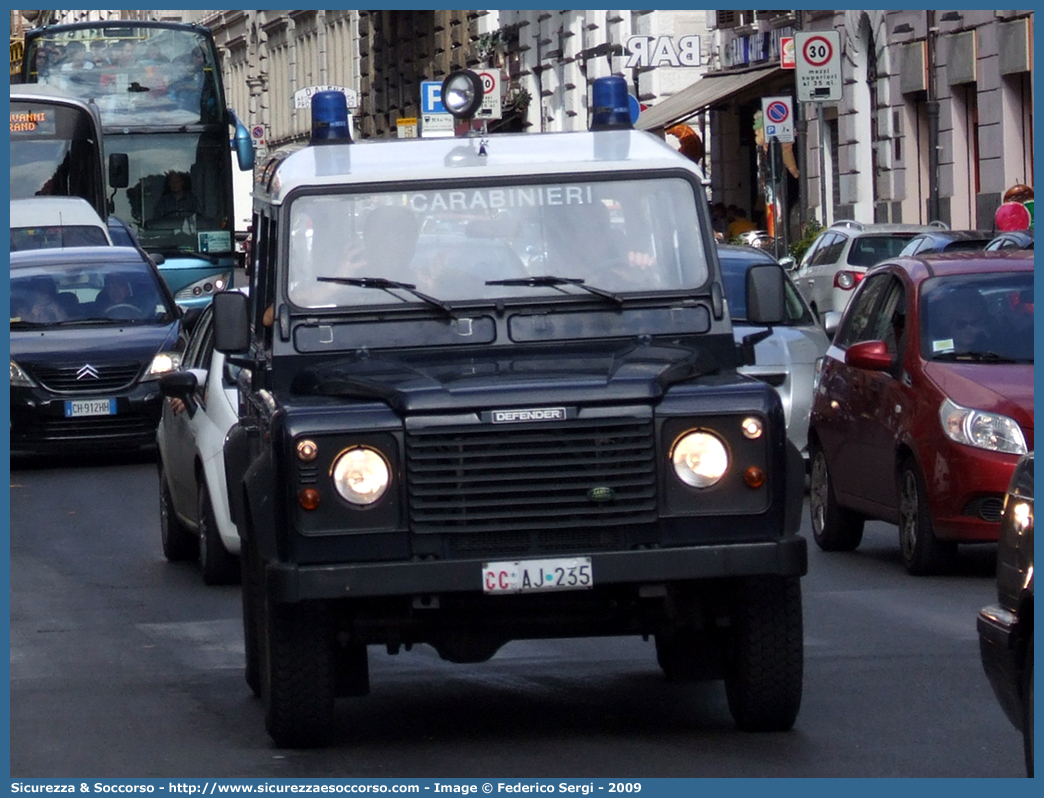 CC AJ235
Arma dei Carabinieri
Land Rover Defender 110
Parole chiave: CCAJ235;Arma dei Carabinieri;Land Rover Defender 110