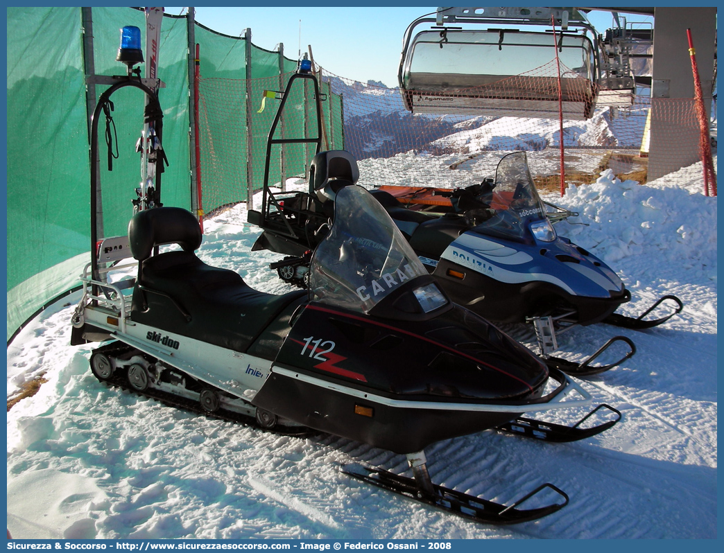 -
Arma dei Carabinieri
Soccorso Alpino
Skidoo Intercom Expedition
Parole chiave: CC;C.C.;Arma;Carabinieri;Soccorso Alpino;Skidoo;Intercom;Expedition