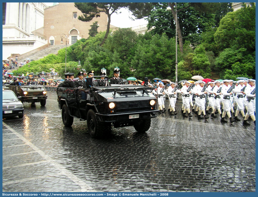 CC AQ933
Arma dei Carabinieri
Battaglioni Mobili
Iveco VM90T
Parole chiave: CC;C.C.;Arma;Carabinieri;Battaglioni;Mobili;Battaglione;Iveco;VM90T