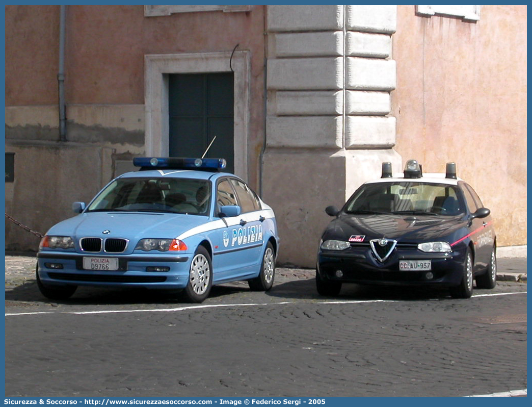 CC AU937
Arma dei Carabinieri
Alfa Romeo 156 I serie
con sistema "Falco"
Parole chiave: CC;C.C.;Arma;dei;Carabinieri;Nucleo;Operativo;e;Radiomobile;Radio Mobile;NORM;N.O.R.M.;NRM;N.R.M.;Alfa;Romeo;156