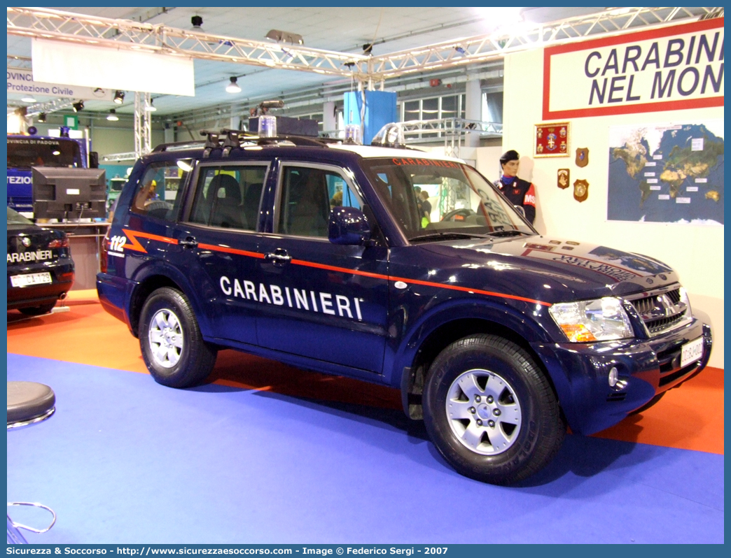 CC BJ002
Arma dei Carabinieri
Mitsubishi Pajero V60 LWB
Parole chiave: CCBJ002;Arma dei Carabinieri;Mitsubishi Pajero V60 LWB