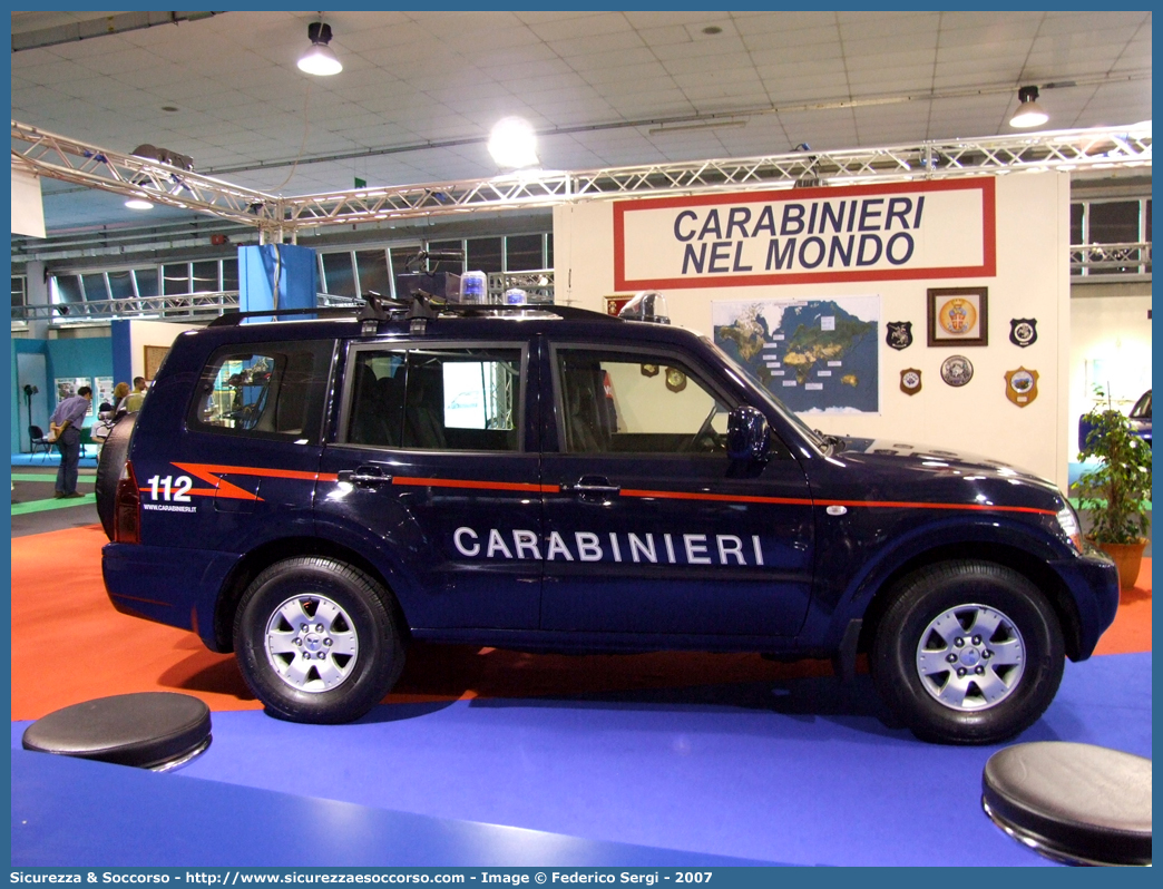 CC BJ002
Arma dei Carabinieri
Mitsubishi Pajero V60 LWB
Parole chiave: CCBJ002;Arma dei Carabinieri;Mitsubishi Pajero V60 LWB