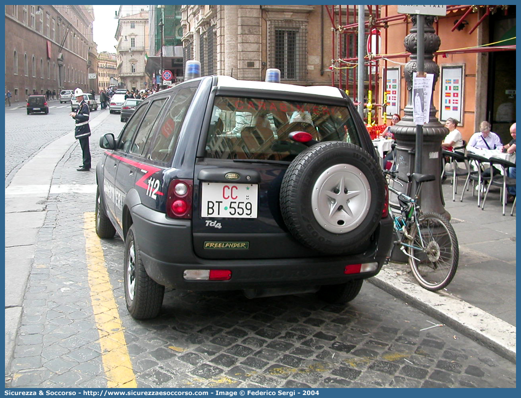 CC BT559
Arma dei Carabinieri
Land Rover Freelander I serie
Parole chiave: CCBT559;Arma dei Carabinieri;Land Rover Freelander I serie