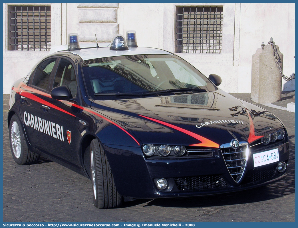 CC CA584
Arma dei Carabinieri
Alfa Romeo 159
Parole chiave: CC;C.C.;Arma;dei;Carabinieri;Alfa;Romeo;159;Radiomobile;CA584