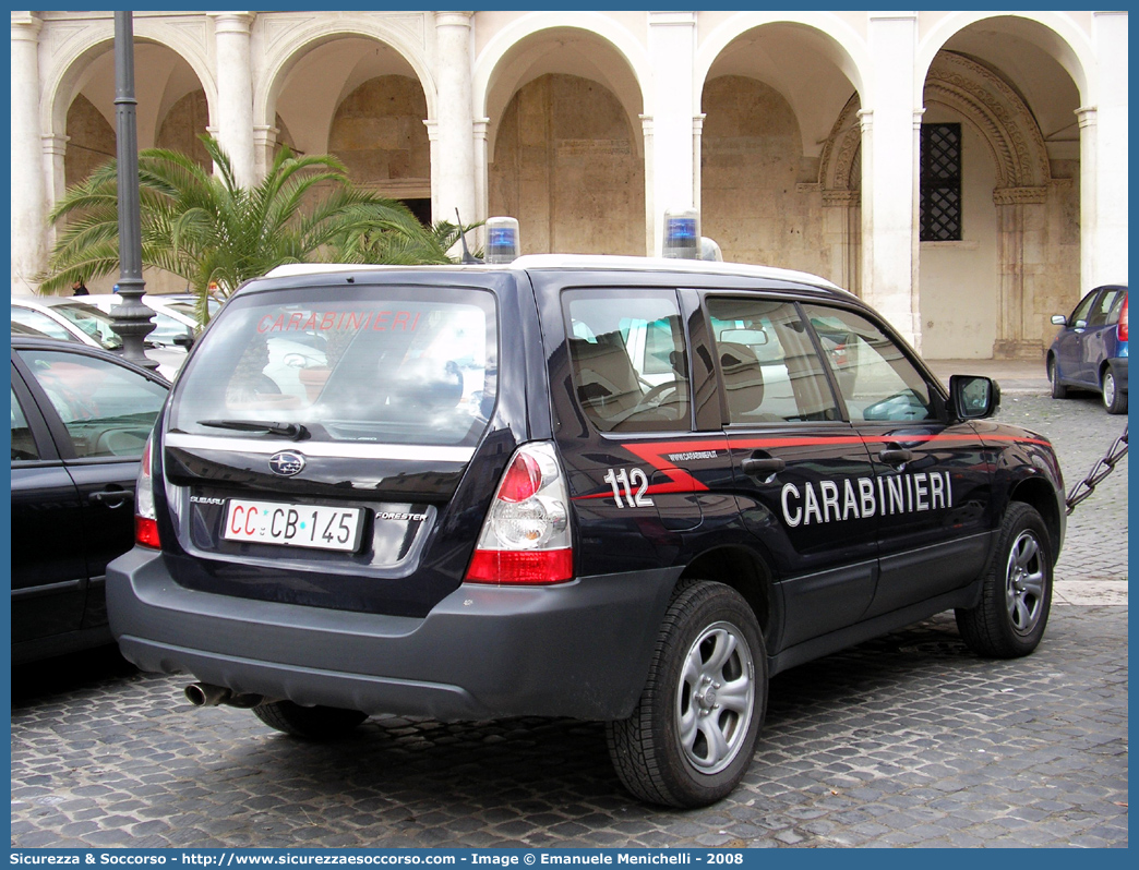 CC CB114
Arma dei Carabinieri
Subaru Forester IV serie
Parole chiave: CC;C.C.;Arma;Carabinieri;Subaru;Forester