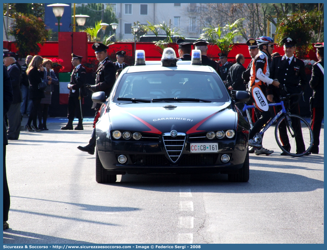 CC CB161
Arma dei Carabinieri
Alfa Romeo 159
con sistema "Falco"
Parole chiave: CC;C.C.;Arma;dei;Carabinieri;Alfa;Romeo;159;Radiomobile;Falco;CB161