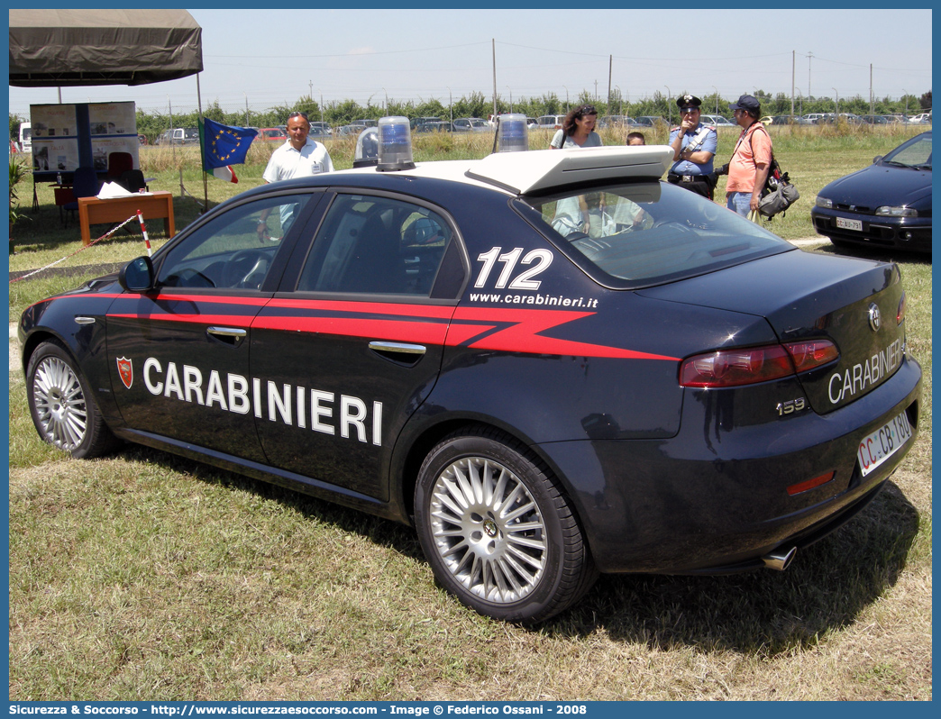 CC CB180
Arma dei Carabinieri
Alfa Romeo 159
Parole chiave: CC;C.C.;Arma;dei;Carabinieri;Alfa;Romeo;159;Radiomobile;CB180