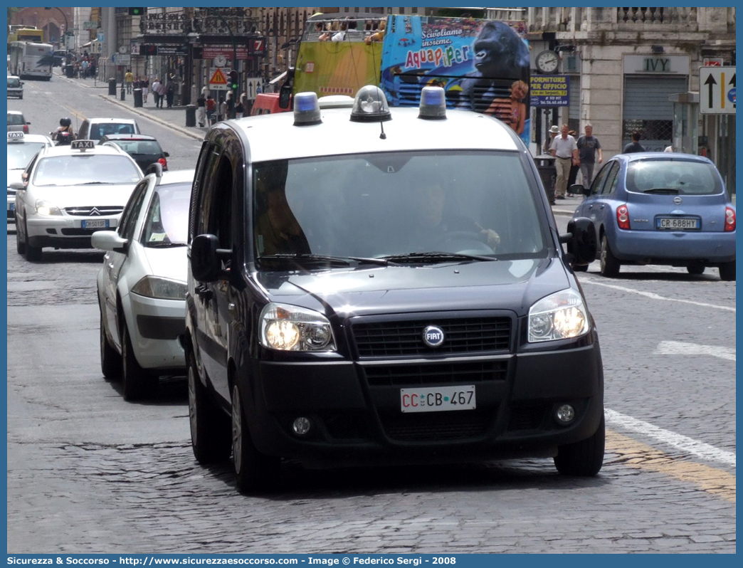 CC CB467
Arma dei Carabinieri
Centro e Nuclei Cinofili
Fiat Doblò I serie restyling
Parole chiave: CC;C.C.;Arma;Carabinieri;Centro;Nuclei;Nucleo;Cinofili;Fiat;Doblò;CB467