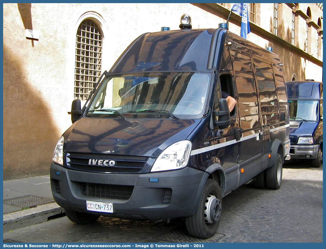 CC CN737
Arma dei Carabinieri
Artificieri Antisabotaggio
Iveco Daily 50C18 IV serie
Parole chiave: CCCN737;Arma dei Carabinieri;Artificieri Antisabotaggio;Iveco Daily 50C18 IV serie