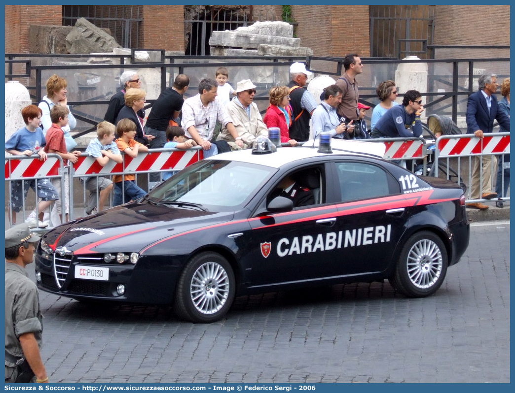 CC P0130
Arma dei Carabinieri
Alfa Romeo 159
Parole chiave: CC;C.C.;Arma;dei;Carabinieri;Alfa;Romeo;159;Radiomobile;P0130