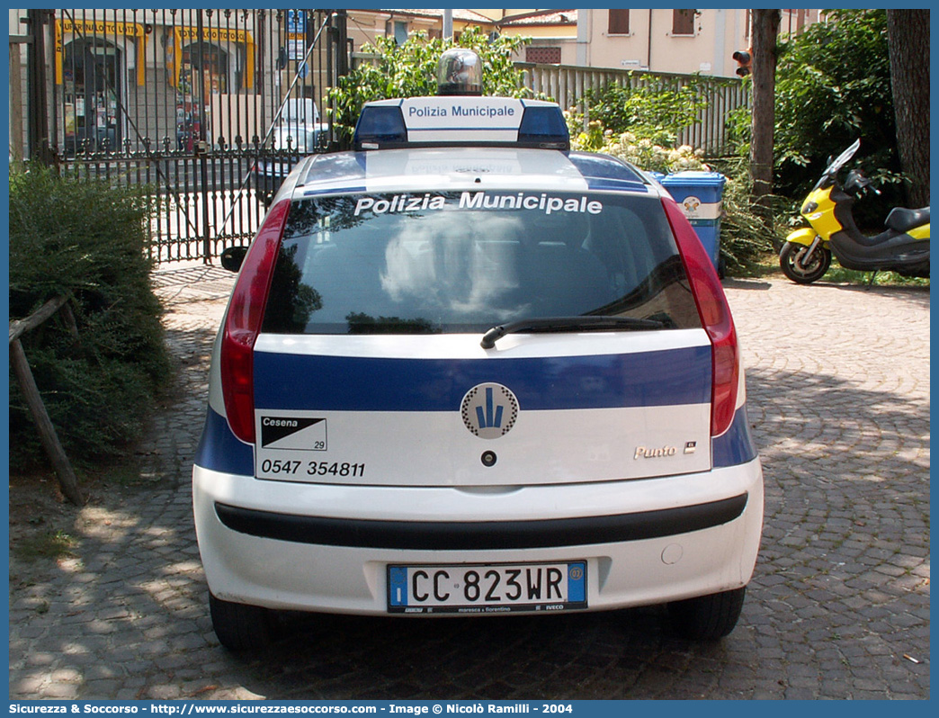 -
Polizia Municipale
Comune di Cesena
Fiat Punto II serie
Parole chiave: Polizia;Locale;Municipale;Cesena;Fiat;Punto