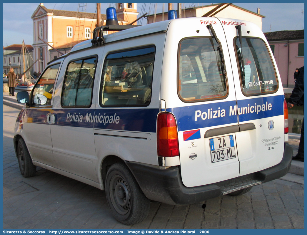 -
Polizia Municipale
Comune di Cesenatico
Nissan Vanette Cargo II serie
Parole chiave: Polizia;Locale;Municipale;Cesenatico;Nissan;Vanette