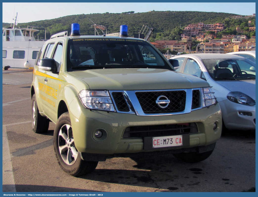 CFva M73 CA
Corpo Forestale
e di Vigilanza Ambientale
Regione Sardegna
Nissan Pathfinder III serie
Allestitore MAVE s.r.l.
Parole chiave: Corpo;Forestale;Vigilanza;Ambientale;Sardegna;CFVA;C.F.V.A.;Nissan;Pathfinder;Mave