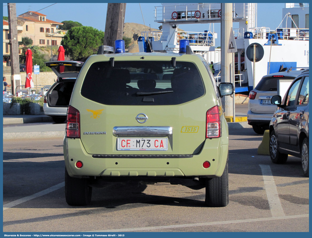 CFva M73 CA
Corpo Forestale
e di Vigilanza Ambientale
Regione Sardegna
Nissan Pathfinder III serie
Allestitore MAVE s.r.l.
Parole chiave: Corpo;Forestale;Vigilanza;Ambientale;Sardegna;CFVA;C.F.V.A.;Nissan;Pathfinder;Mave