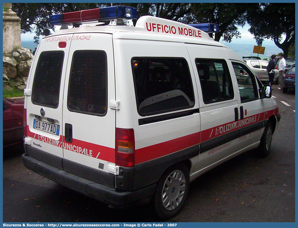 -
Polizia Municipale
Comune di Cortona
Fiat Scudo III serie
Parole chiave: Polizia;Locale;Municipale;Cortona;Fiat;Scudo