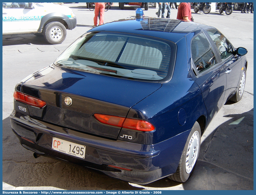 CP 1495
Corpo delle Capitanerie di Porto
Guardia Costiera 
Alfa Romeo 156 I serie
Parole chiave: CP;C.P.;GC;G.C.;Guardia;Costiera;Capitaneria;di;Porto;Alfa;Romeo;156;CP