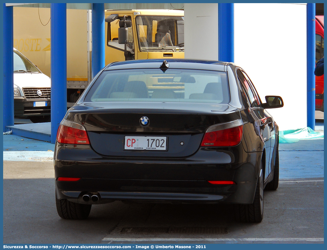 CP 1702
Corpo delle Capitanerie di Porto
Guardia Costiera 
BMW Serie 5 E60
Parole chiave: Guardia Costiera;Capitaneria di Porto;BMW Serie 5 E60