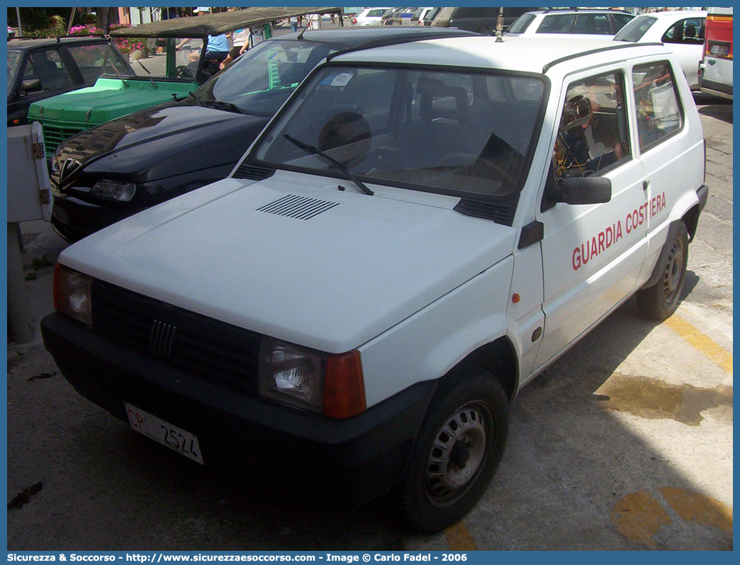 CP 2524
Corpo delle Capitanerie di Porto
Guardia Costiera 
Fiat Panda II serie
Parole chiave: GC;G.C.;CP;C.P.;Guardia;Costiera;Capitaneria;Capitanerie;di;Porto;Fiat;Panda