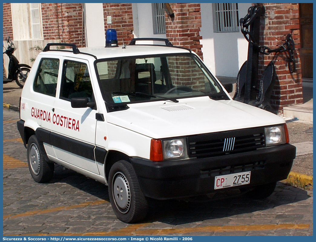 CP 2755
Corpo delle Capitanerie di Porto
Guardia Costiera 
Fiat Panda 4x4 II serie
Parole chiave: GC;G.C.;CP;C.P.;Guardia;Costiera;Capitaneria;Capitanerie;di;Porto;Fiat;Panda