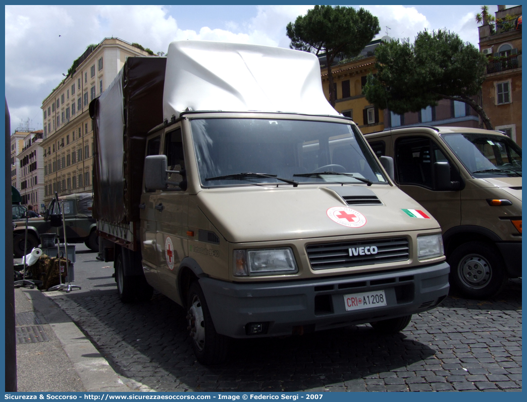 CRI A1208
Croce Rossa Italiana
Corpo Militare
Iveco Daily 35-10 II serie
Parole chiave: CRI;C.R.I.;Croce Rossa Italiana;Corpo Militare;Iveco;Daily 35-10 II serie;A1208