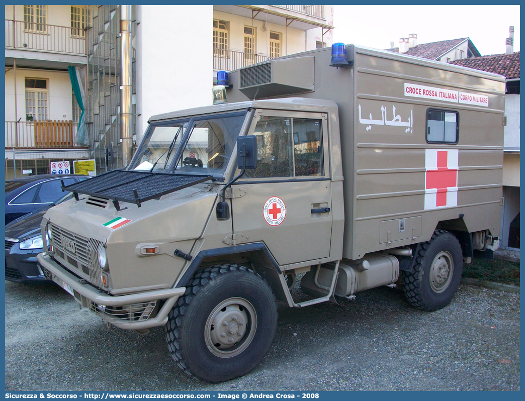 CRI A560B
Croce Rossa Italiana
Corpo Militare
Iveco VM 90
Allestitore Mussa & Graziano S.r.l.
Parole chiave: CRIM;C.R.I.M.;Croce;Rossa;Italiana;Corpo;Militare;Iveco;VM90;VM;90;Mussa;Graziano