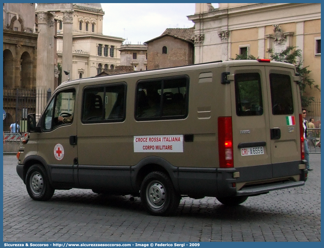 CRI A655B
Croce Rossa Italiana
Corpo Militare
Iveco Daily 35S12 III serie
Parole chiave: CRI;C.R.I.;Croce Rossa Italiana;Corpo Militare;Iveco;Daily 35S12 III serie;A655B